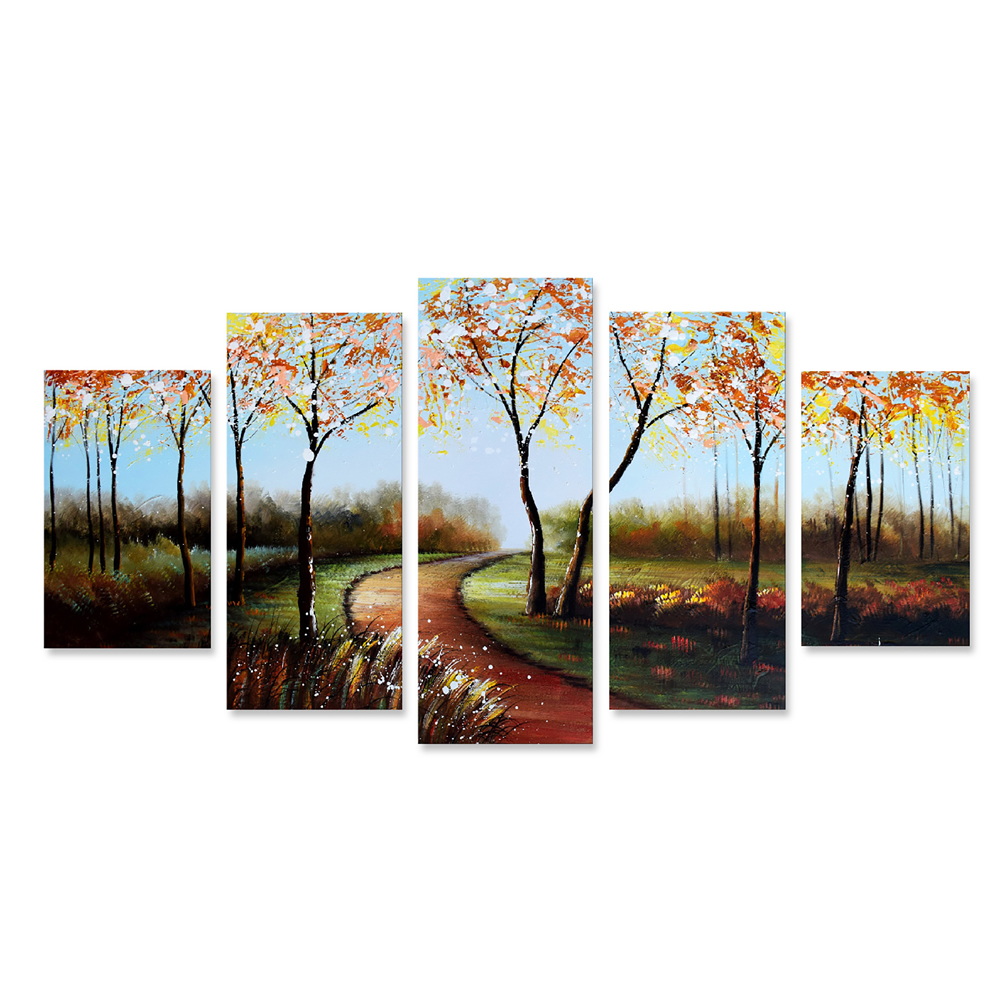 Romantic Pathway Canvas Art Painting 1232 – 60 x 32in | Finecraft Art